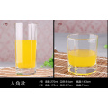 Haonai designed popular soft drinking glass cup